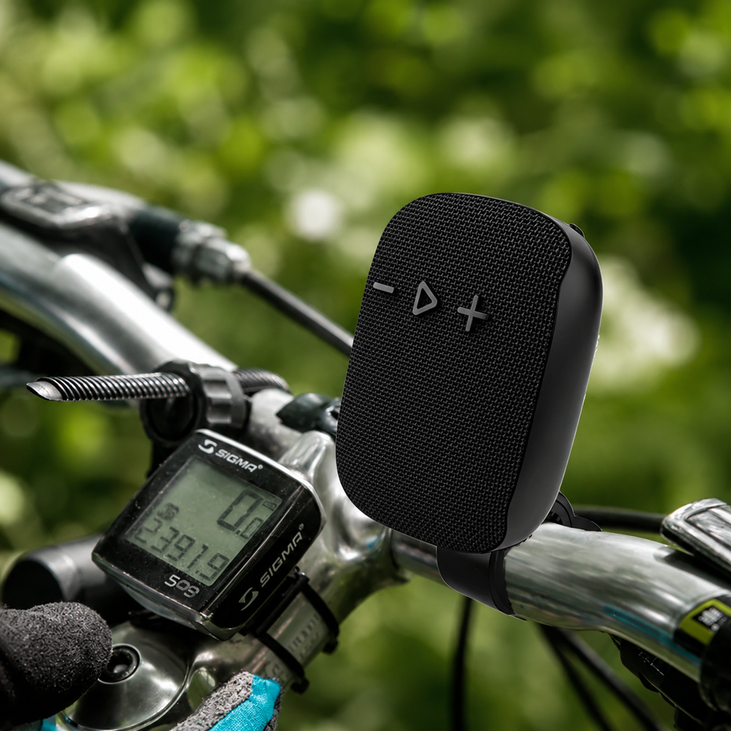 Parlante Bluetooth Para Moto Y Bicicleta