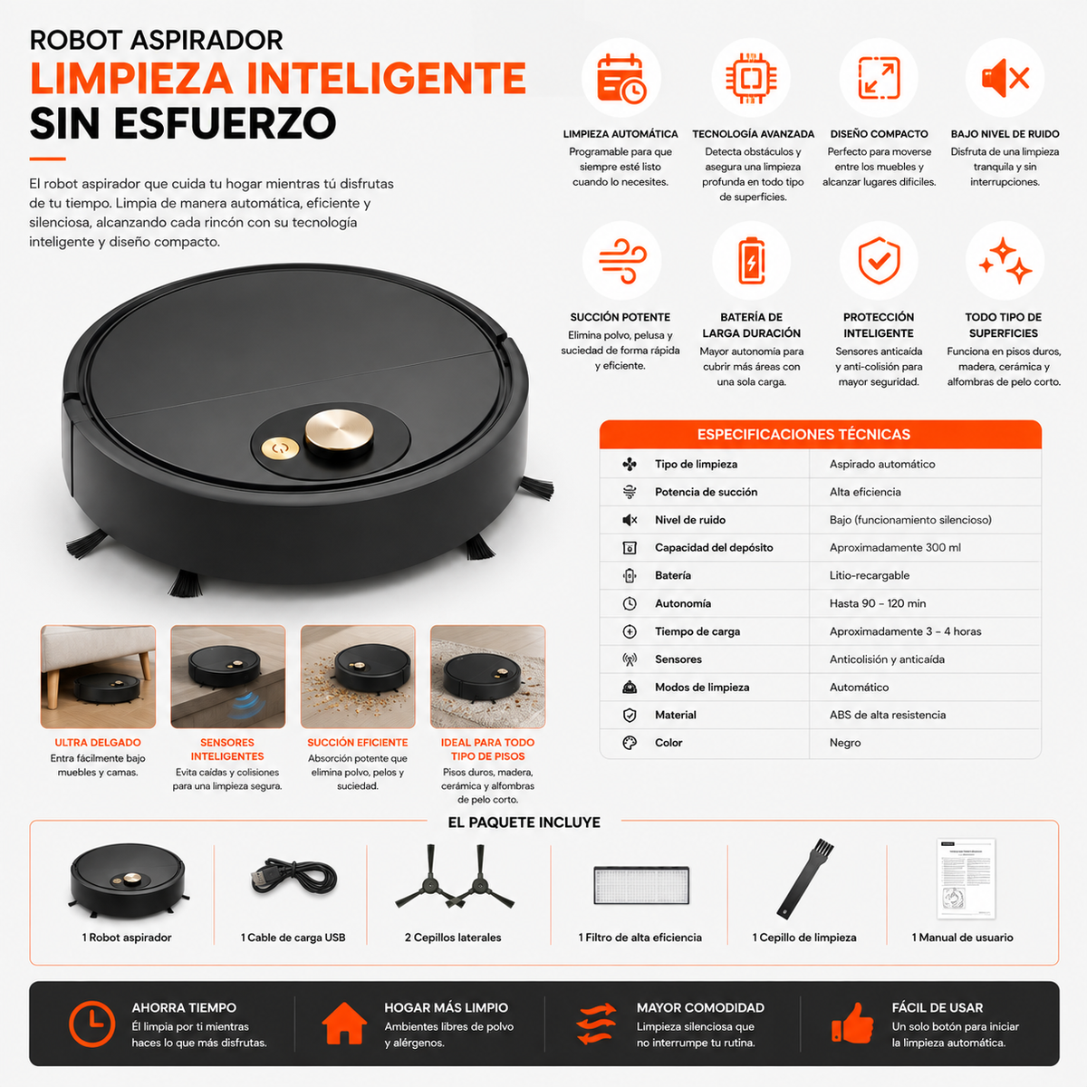 Robot Aspirador Automático