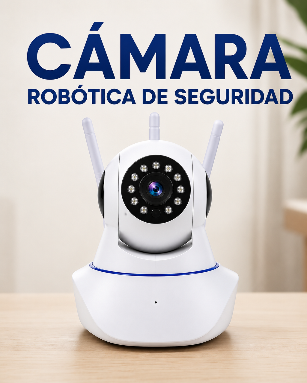 Cámara Robótica De Seguridad Wifi 3