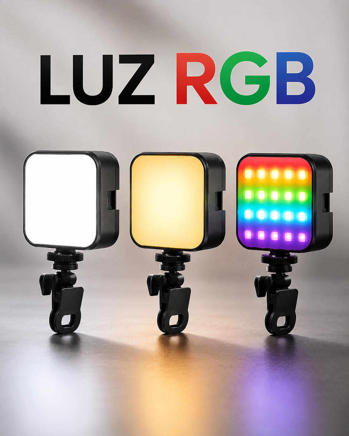 LUZ RGB RECARGABLE