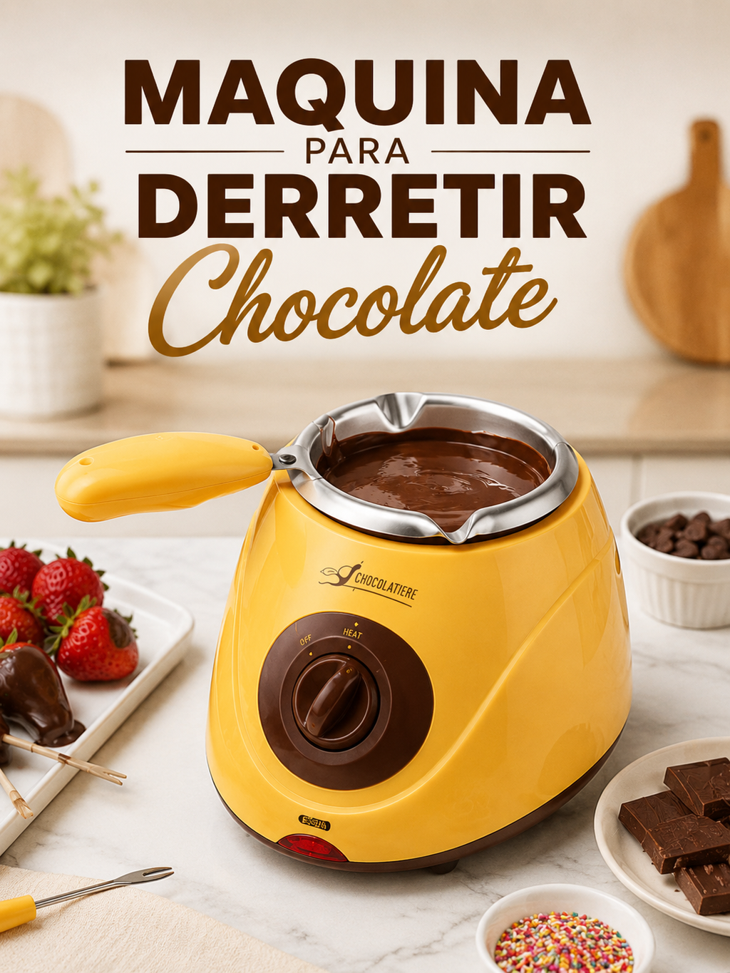 Máquina Para Derretir Chocolate