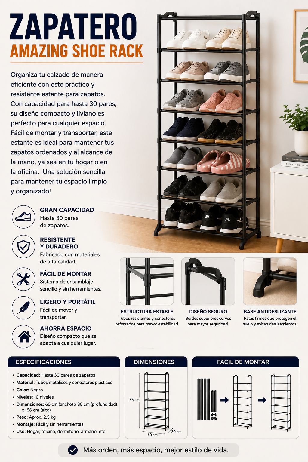 Zapatero Amazing Shoe Rack