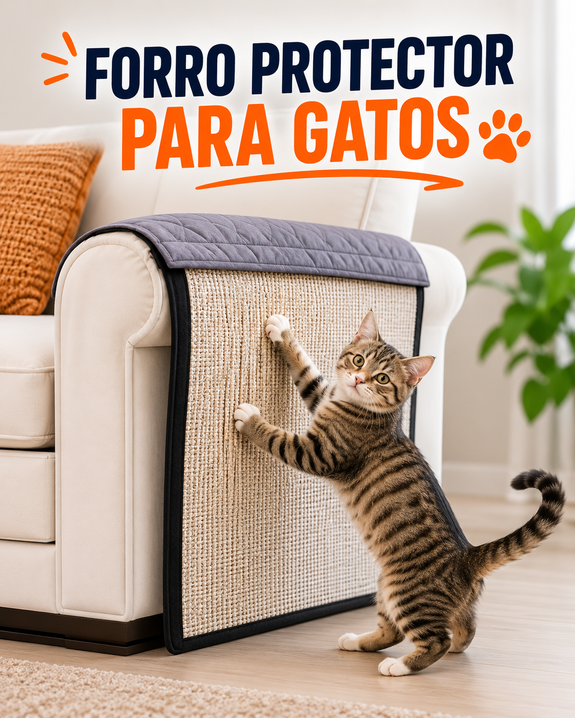 Forro protector para gatos