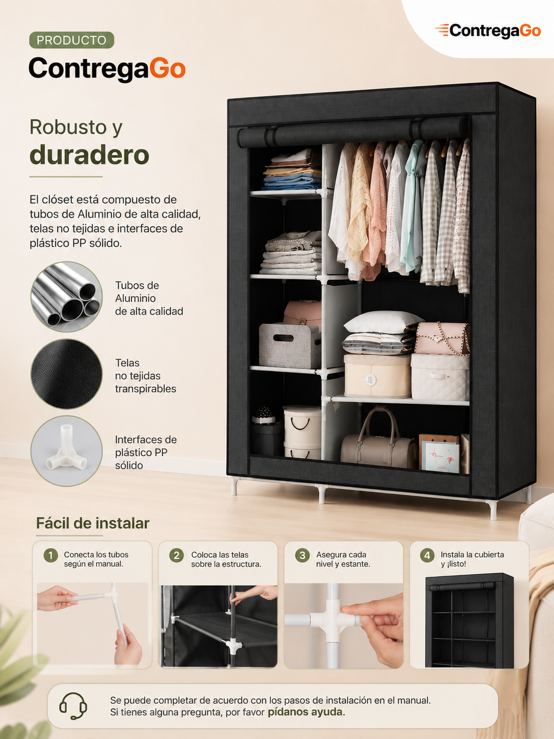 Closet Organizador Desarmable