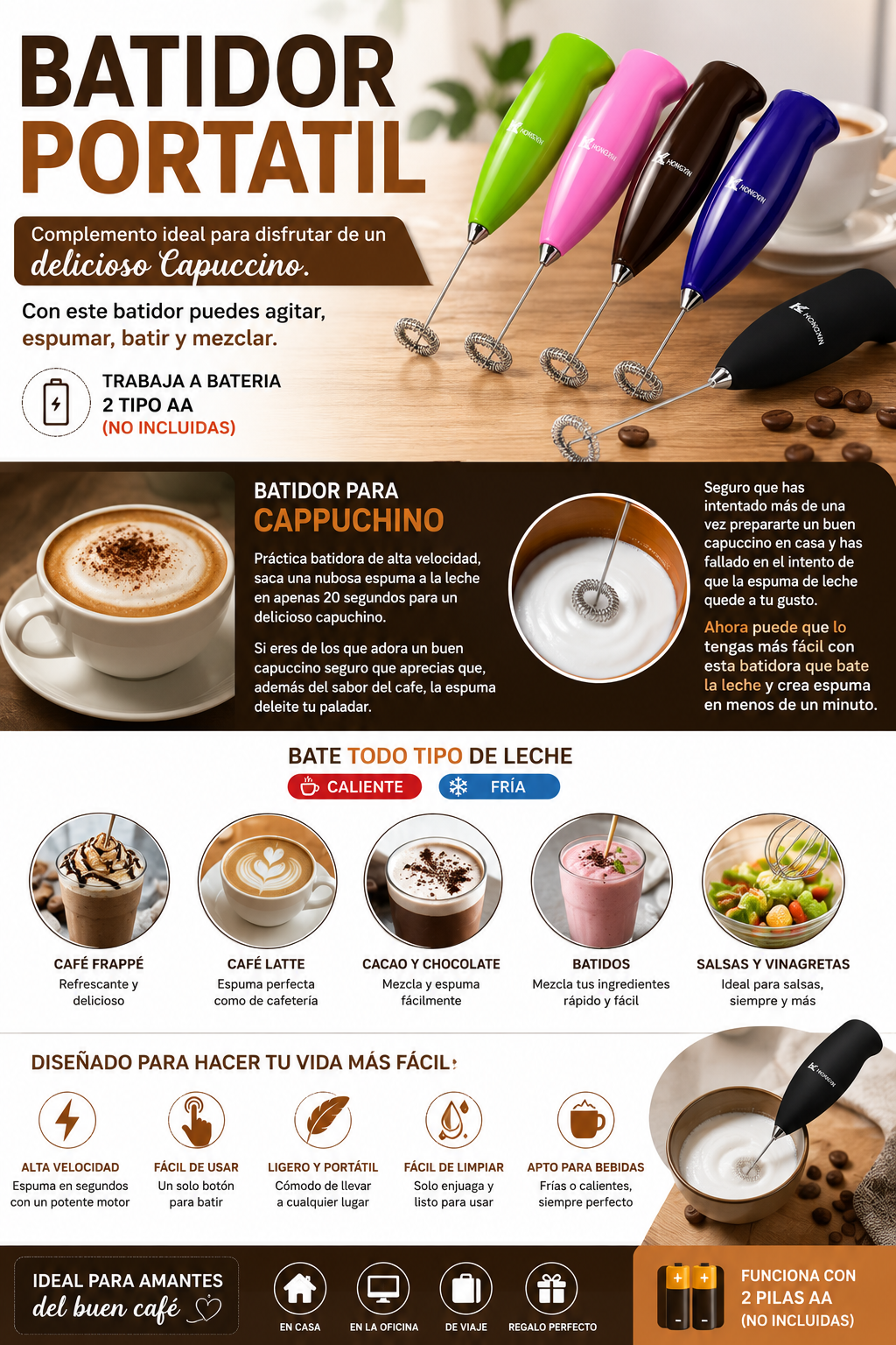 Batidor De Café