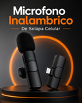 Micrófono Solapa Inalámbrico